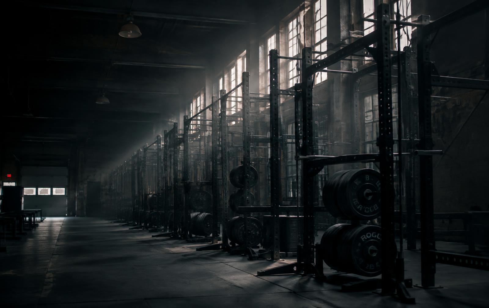 The Iron House training floor